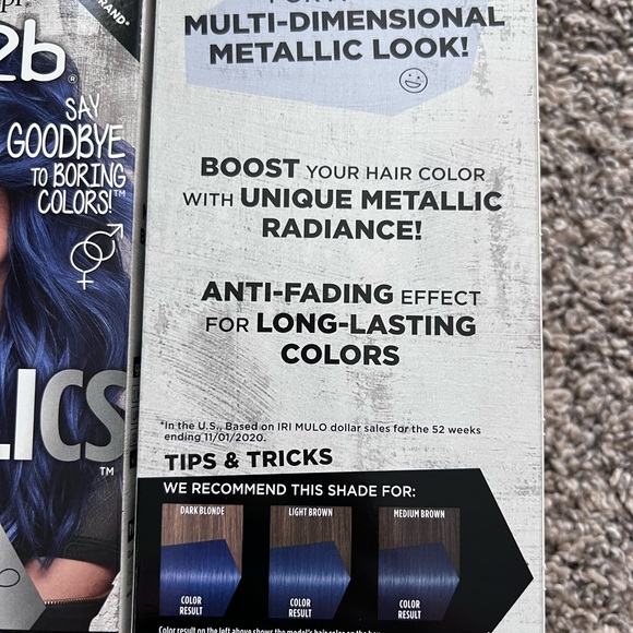 NEW Got2b Blue Hair Dye - Picture 4 of 4